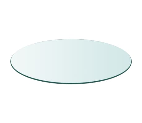 Clear Table Top Dining Coffee Table Protector Tempered Glass Multi Size Shape UK