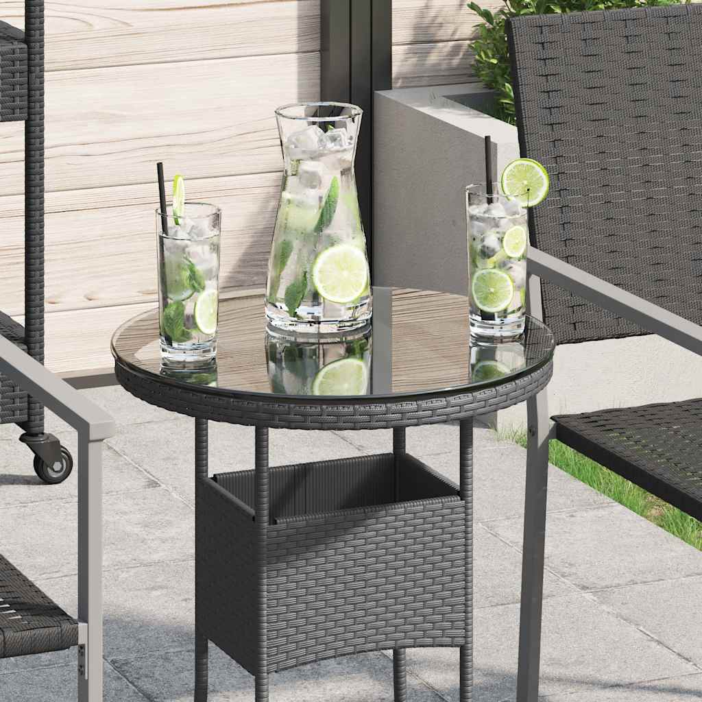 vidaXL Tischplatte aus gehärtetem Glas rund 400 mm