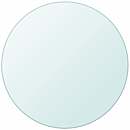 vidaXL Tampo de mesa, vidro temperado, redondo, 500 mm