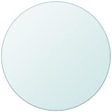 vidaXL Table Top Tempered Glass Round 600 mm