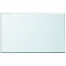 vidaXL Tampo de mesa em vidro temperado, retangular, 1000x620 mm