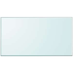 Stolní deska z tvrzeného skla obdélníková 1200x650 mm - obrázek 1