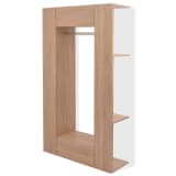 vidaXL Armadio Truciolato 106x36,5x192 cm Beige
