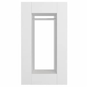 vidaXL Drabužių spinta, medžio drožlių plok&scaron;tė, 106x36,5x192cm, balta