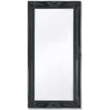 vidaXL Miroir mural Style baroque 100 x 50 cm Noir