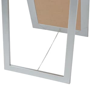 Volně stojící zrcadlo barokní styl 160 x 40 cm stříbrné - obrázek 5