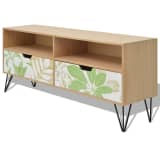 vidaXL TV Cabinet MDF 47.2"x11.8"x19.7" Brown