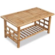 vidaXL Salontafel bamboe 90x50x45 cm