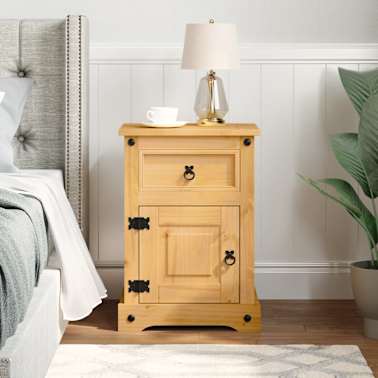 Vidaxl Corona Meuble De Pin Gamme 67 39 Chevet Mexicain Cm 53 X odCxeB