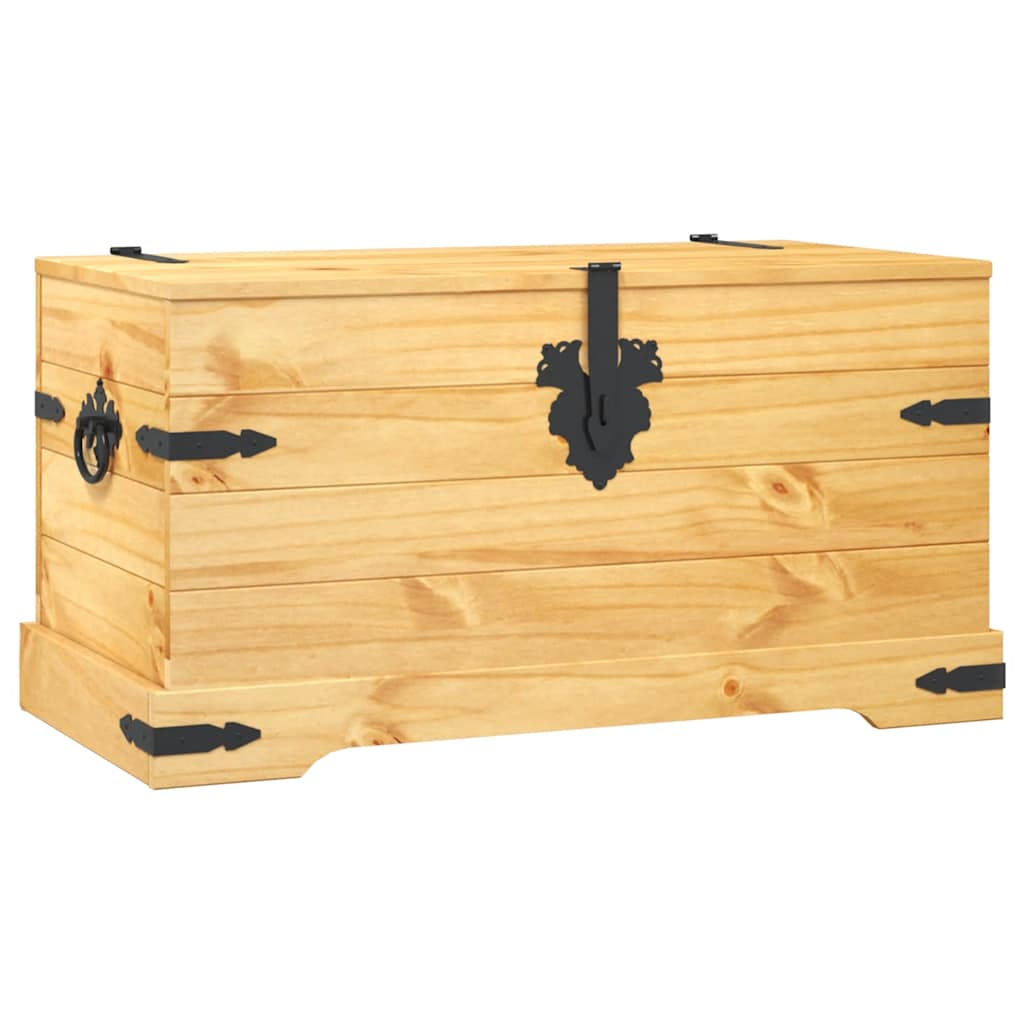 

vidaXL Opbergkist Mexicaans grenenhout Corona-stijl 91x49,5x47 cm
