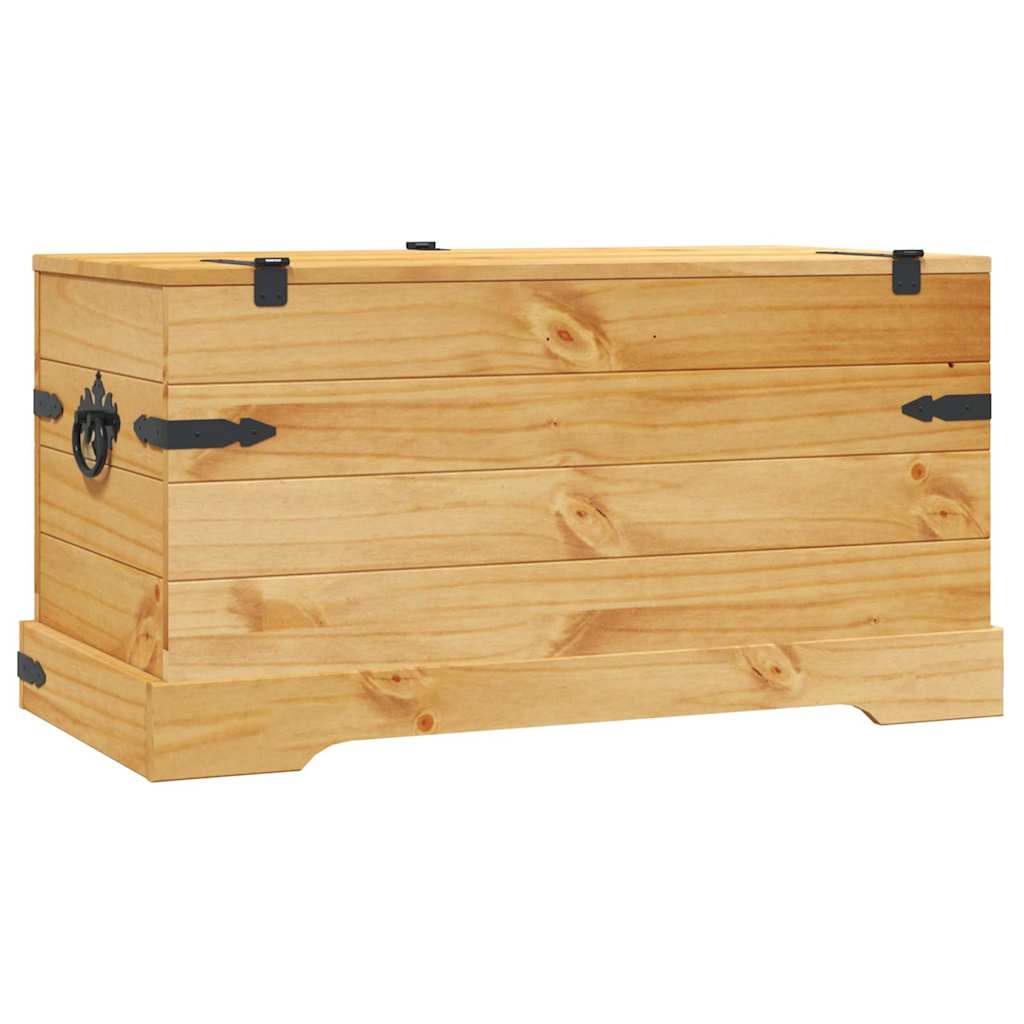 Coffre De Rangement Pin Mexicain Gamme Corona 91x49,5x47 Cm VidaXL 17 width=274