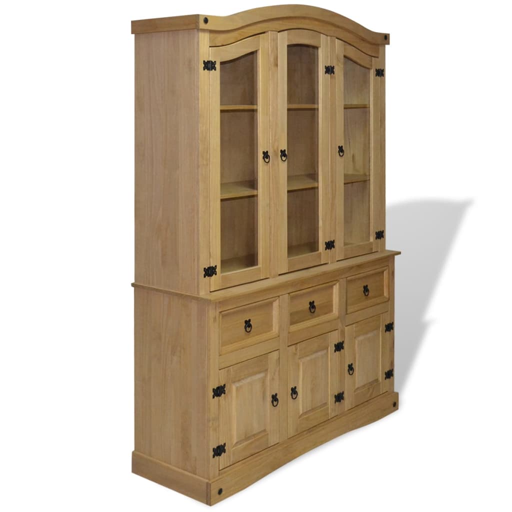 vidaXL Buffetschrank Mexiko-Stil Kiefernholz