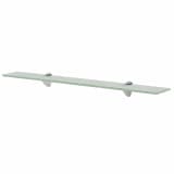 vidaXL Raft suspendat din sticlă, 70 x 10 cm, 8 mm