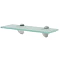vidaXL Prateleira flutuante vidro 30x20 cm 8 mm
