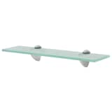 vidaXL sienas plaukts, 40x20 cm, 8 mm, stikls