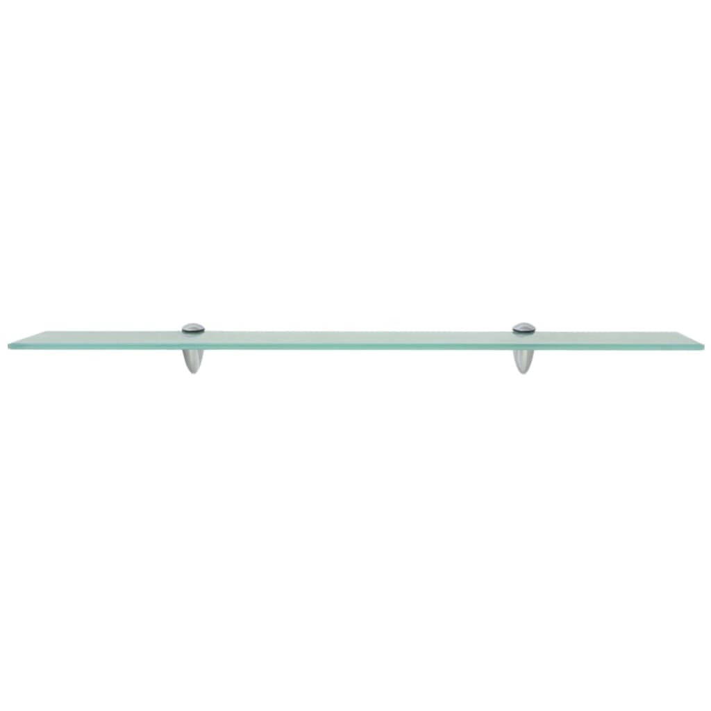 vidaXL Zwevende plank 80x20 cm 8 mm glas afbeelding