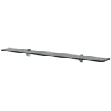 vidaXL Flytende hylle glass 90x20 cm 8 mm