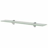 vidaXL sienas plaukts, 60x20 cm, 8 mm, stikls