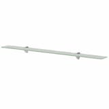 vidaXL Zidna polica staklena 100 x 20 cm 8 mm