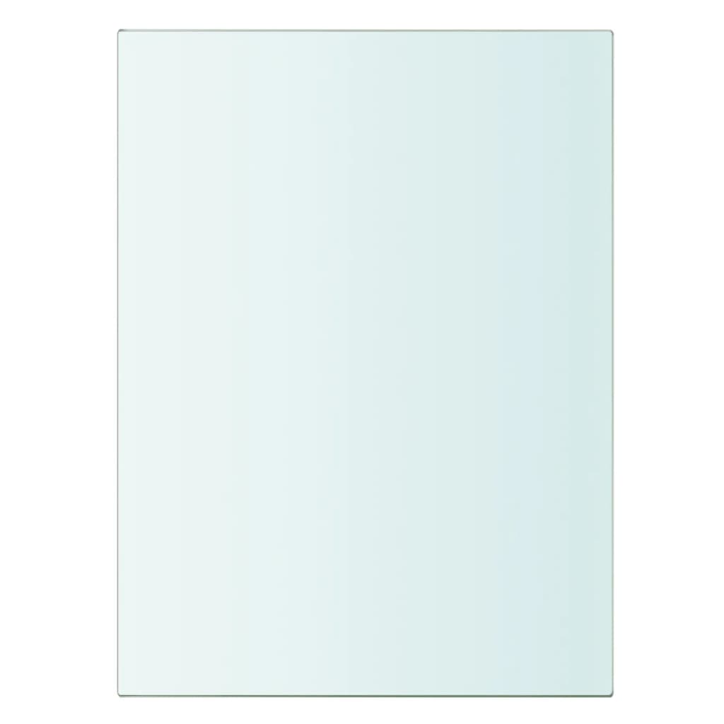 vidaXL Wandschap transparant 20x15 cm glas