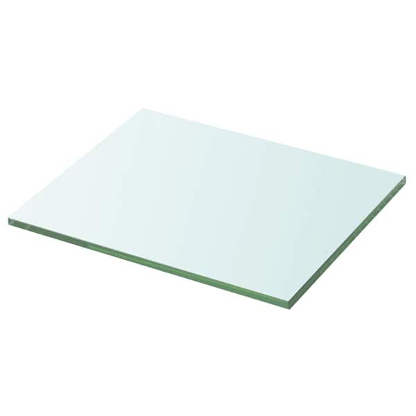 vidaXLi klaasist riiuliplaat 20 x 25 cm l&auml;bipaistev