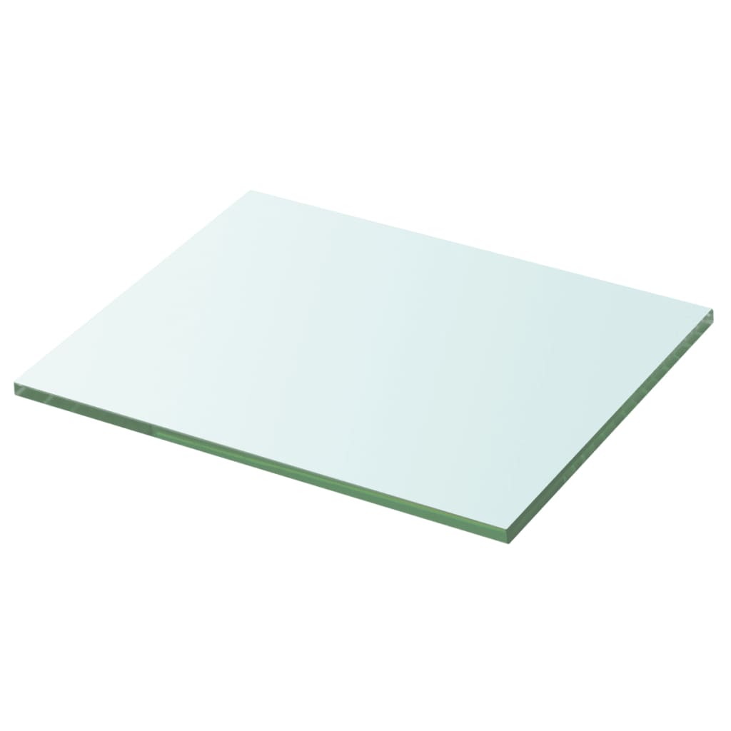 vidaXL Regalboden Glas Transparent 20x25 cm