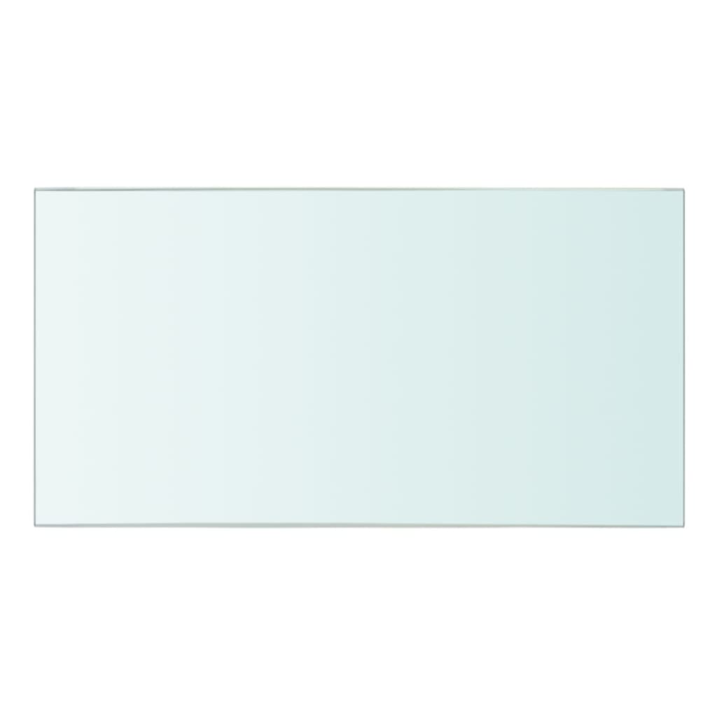 

vidaXL Wandschap transparant 30x15 cm glas