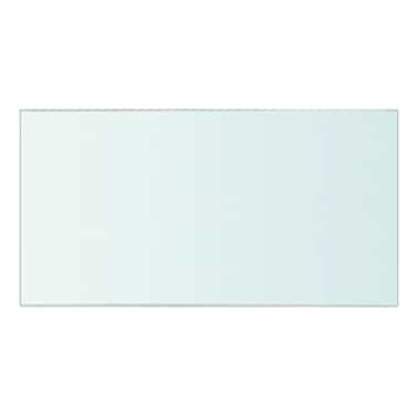 vidaXL Prateleira de vidro 30x15 cm transparente[2/2]