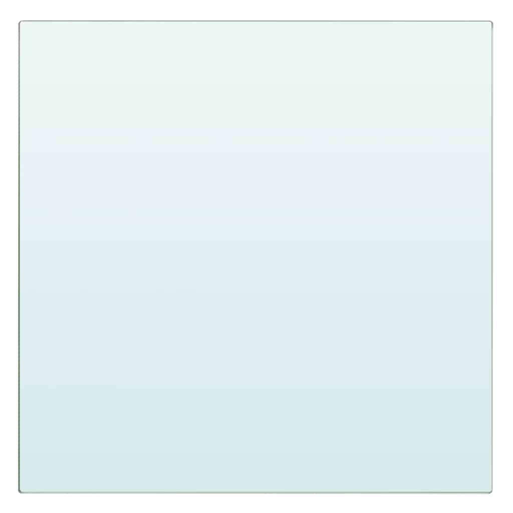 

vidaXL Wandschap transparant 30x30 cm glas