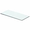 vidaXLi klaasist riiuliplaat 40 x 12 cm l&auml;bipaistev