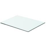 vidaXL Regalboden Glas Transparent 40 cm x 25 cm