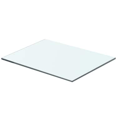 vidaXL Prateleira de vidro 40x25 cm transparente[1/2]