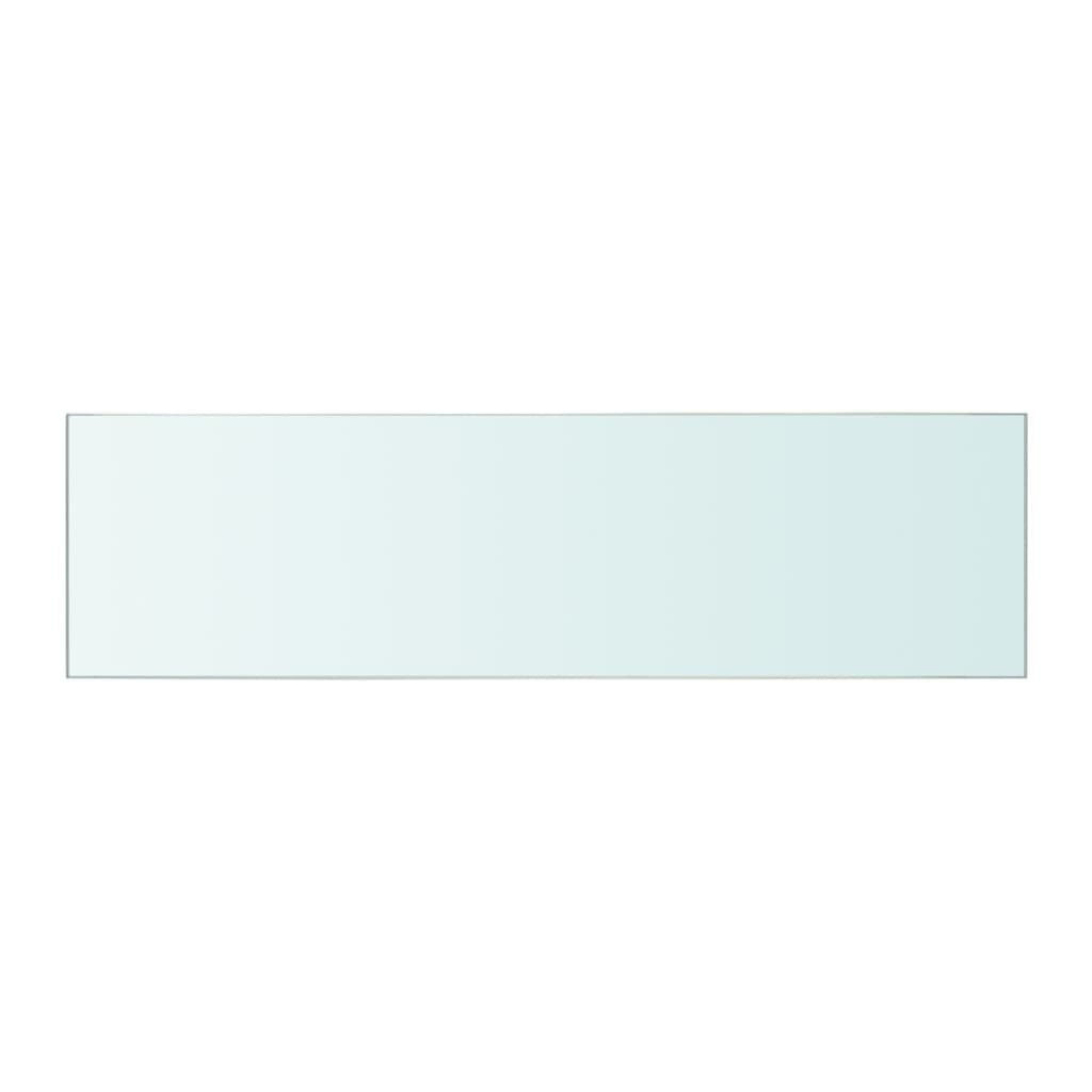 

vidaXL Wandschap transparant 50x12 cm glas