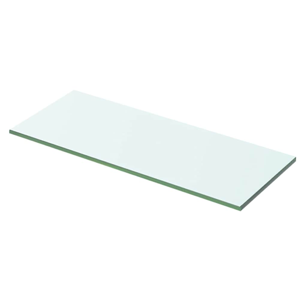 vidaXL Regalboden Glas Transparent 50x15 cm