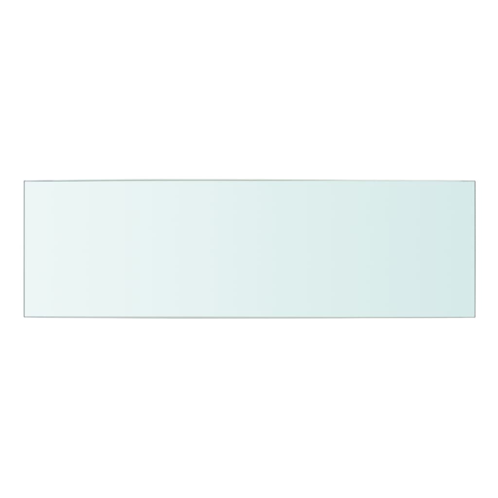 

vidaXL Wandschap transparant 50x15 cm glas