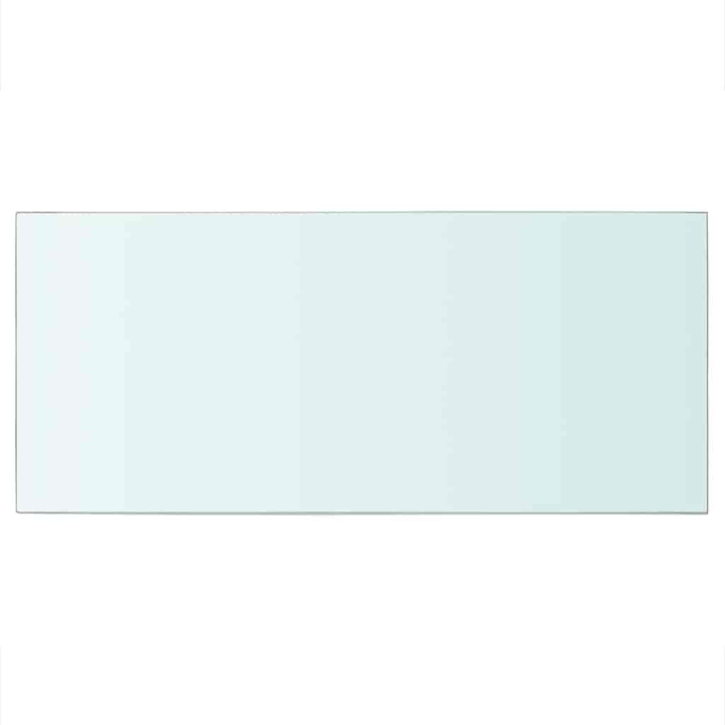 vidaXL Wandschap transparant 50x25 cm glas afbeelding