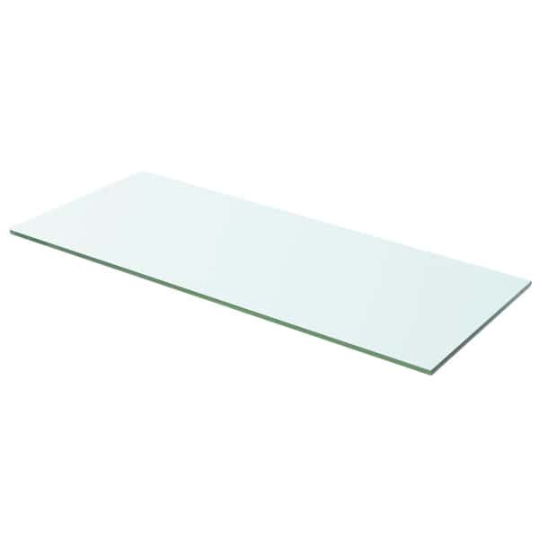 vidaXLi klaasist riiuliplaat 60 x 20 cm l&auml;bipaistev