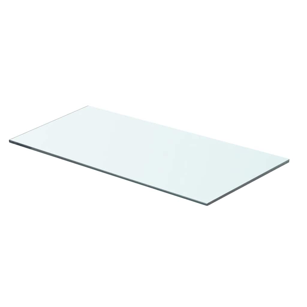 vidaXL Policová deska sklo čiré 60x25 cm