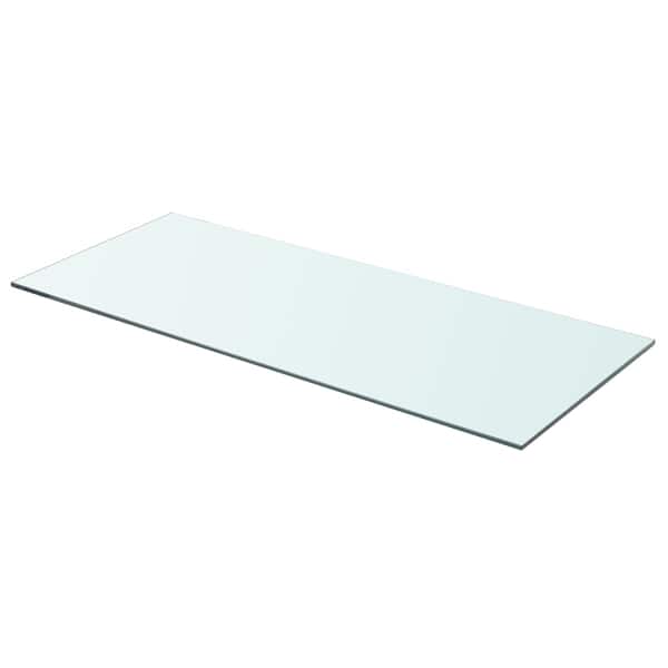vidaXLi klaasist riiuliplaat 70 x 30 cm l&auml;bipaistev