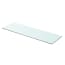  vidaXL 80x25 cm átlátszó panel üvegpolc termék 2. képe
