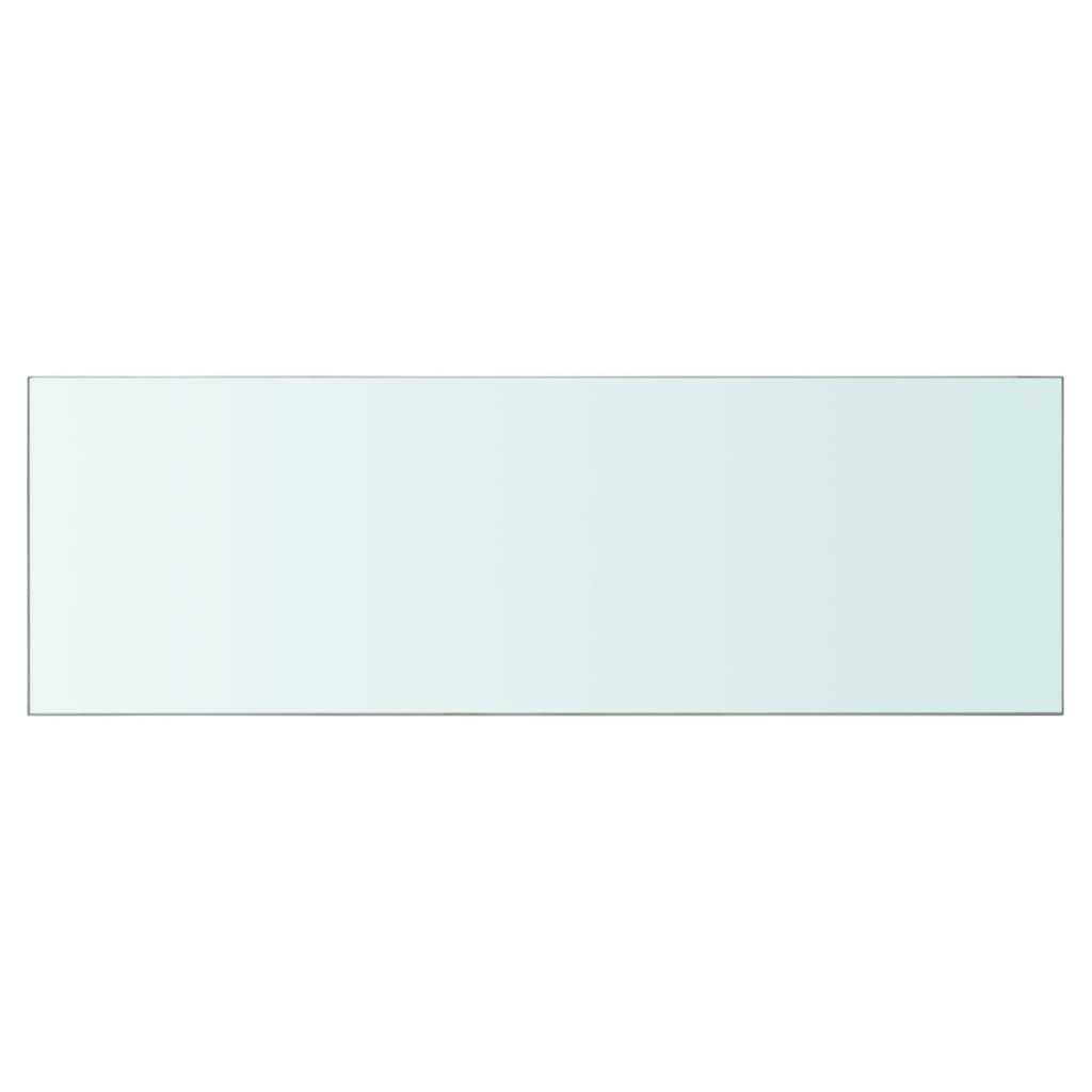 

vidaXL Wandschap transparant 90x30 cm glas