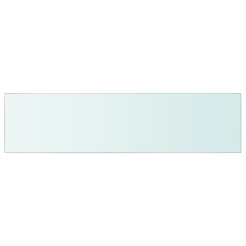 

vidaXL Wandschap transparant 100x25 cm glas