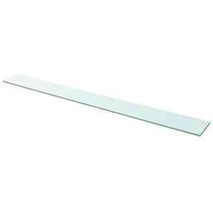 Policová deska sklo čiré 110x12 cm - obrázek 1