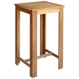 vidaXL Bar Table 23.6"x23.6"x41.3" Solid Acacia Wood