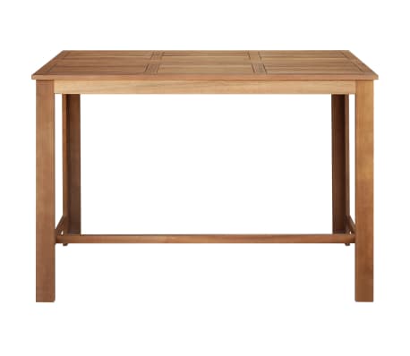 vidaXL Bar Table 150x70x105 cm Solid Acacia Wood