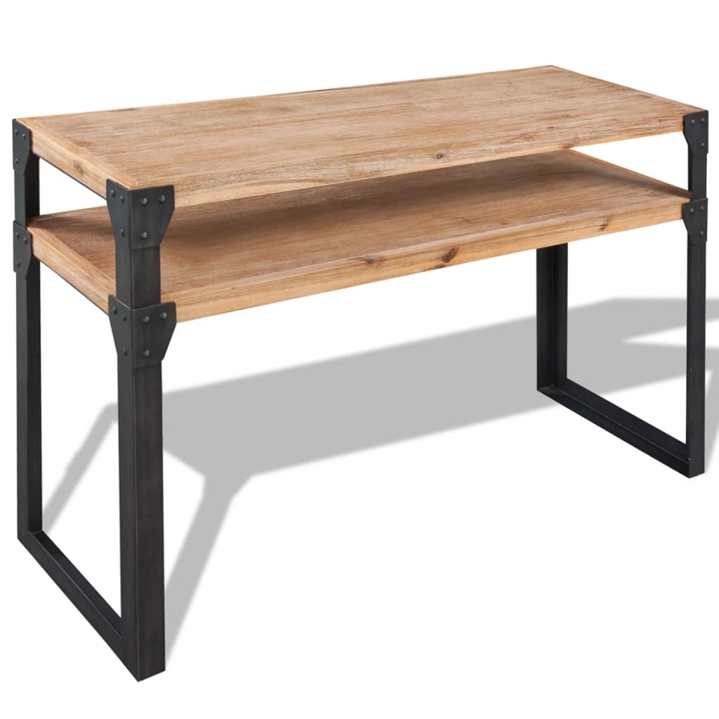 Konzolový stolek z masivního akáciového dřeva 120x40x85 cm