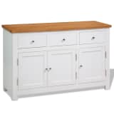 vidaXL Sideboard 43.3"x13.2"x27.6" Oak