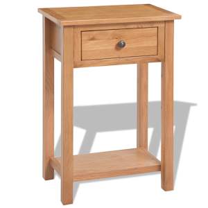 vidaXL konsoollaud 50 x 32 x 75 cm, tammepuit