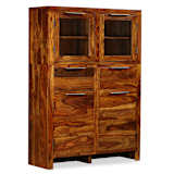 vidaXL Buffet Bois massif de Sesham 100 x 35 x 140 cm