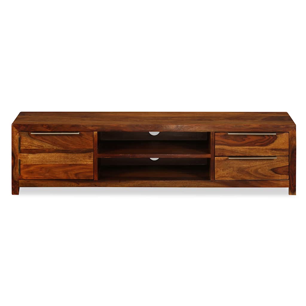 Thumbnail - vidaXL TV-Schrank Massivholz Akazie 120x30x30 cm